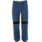 Milwaukee Leather MDM5015 Men’s Classic Fit Blue Denim Motorcycle Rider Racing Pants w/ CE Armor on Knees - Image 9