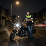 MMMCC Men’s Safeway Green/Black Mechanic Rider Ready Shirt w/ Reflective Strip MDM11613 - Image 2
