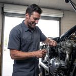 Milwaukee Leather MDM11668 Men’s Grey Button-Up Heavy-Duty Work Shirt – Classic Mechanic Shirt w/ Pockets - Image 8