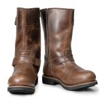 Milwaukee Leather MBM9064 Men’s Antique Brown Classic Engineer Motorcycle Riding Boots