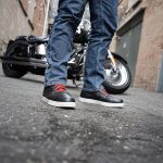Milwaukee Leather MBM9102 Men’s Black Leather with Red Shoe Lace Reinforced Street Riding Shoes w/ Ankle Support - Image 4