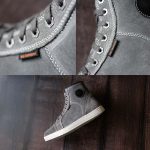 Milwaukee Leather MBM9109 Men’s Grey Suede Leather Reinforced Street Riding Waterproof Shoes w/ Ankle Support - Image 9