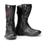 MMCC Men’s Type‑R Sport Boots – Black Waterproof Leather w/ Shift Protection & Quick Closure – MBM9181