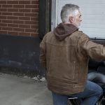 Milwaukee Leather MLM1518 Men’s ‘Scoundrel’ Vintage Crazy Horse Brown Leather Jacket w/ Removable Hoodie - Image 4