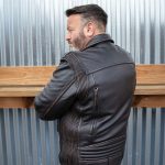 Milwaukee Motorcycle Clothing Co. Men’s Unforgiven MC Style Vintage Brown Leather Jacket w/ Lapel Collar MMC10005 - Image 16
