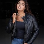 Milwaukee Motorcycle Clothing Co. Women’s Foxy Scooter Style Black Premium Leather Jacket w/ Mandarin Collar MMC20000 - Image 12