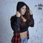 Milwaukee Leather MNG21602 Women’s Casual Black and Red Long Sleeve Cotton Flannel Shirt with Hoodie - Image 4