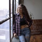 Milwaukee Leather MNG21604 Women’s Casual Black with Pink Long Sleeve Casual Cotton Flannel Shirt - Image 6