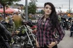 Milwaukee Leather MNG21604 Women’s Casual Black with Pink Long Sleeve Casual Cotton Flannel Shirt - Image 4