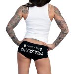 Hot Leathers PTB7439 I’m “THE” Bitch Ladies Boy Shorts