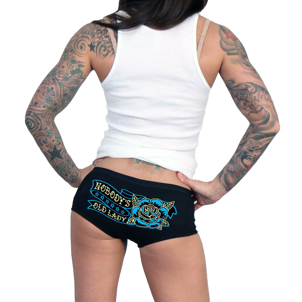 Hot Leathers Nobody’s Old Lady Boy Shorts PTB7531