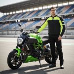 Milwaukee Leather Men’s Black and Neon Green CE Armored All Season Textile Motorcycle Riding Jacket  – MPM1791 - Image 2
