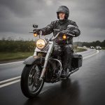 Milwaukee Leather MPM9510 Men’s Black Water-Resistant Motorcycle Rain Suit with Hi Vis Reflective Tape - Image 2