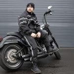 NexGen SH2331 Men’s Black Water Resistant Rain Suit with Reflective Tape - Image 4