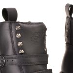 Milwaukee Leather Women’s Premium Black Leather Double Strap Motorcycle Riding Boots MBL9307 - Image 10