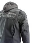 Milwaukee Leather Men’s Vengeance Black Armored Textile Motorcycle Jacket with Skull Embroidery – MPM17019 - Image 10