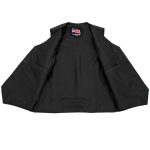 USA Leather 1201 Men’s Black ‘Club Style’ Classic Original Leather Vest - Image 5