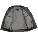 Milwaukee Leather LKM1704 Men’s Classic Aviator Style Bomber Black Leather Fashion Coat Jacket - Image 4