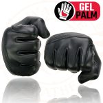 Milwaukee Leather MG7735 Women’s Black Leather Gel Palm Motorcycle Hand Gloves W/ Flex Knuckles - Image 2
