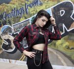 Hot Leathers FLL3009 Ladies Black and Red Flannel Long Sleeve Shirt - Image 5