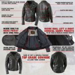 Milwaukee Leather LKL27001 Women’s Classic Braided Premium Black Leather Fitted Motorycle Riders Biker Jacket - Image 2