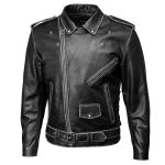 Milwaukee Leather Men’s Live to Ride Classic Black Premium Leather CE Armored Motorcycle Jacket – Side Lace – LKM1706 - Image 16