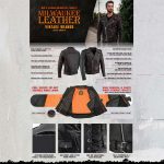 Milwaukee Leather LKM1775 Men’s Black Leather Vintage Brando Style Motorcycle Riders Jacket with Side Laces - Image 2