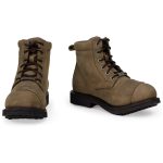 Milwaukee Leather MBL9323 Women’s Premium Crazy Horse Vintage Brown Leather Lace-Up Motorcycle Riding Boots - Image 2