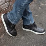 Milwaukee Leather MBM9002 Men’s Black Leather Reinforced Street Biker Riding Shoes w/ Shift Protect Ankle Support - Image 5