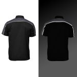 Milwaukee Motorcycle Clothing Co. Men’s Blk/Grey Mechanic Work Shirt – w / Reflective Strip, Rider‑Built MDM11601 - Image 2