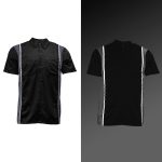 Milwaukee Motorcycle Clothing Co. Men’s Blk/Grey Mechanic Work Shirt – w / Reflective Strip, Rider‑Built MDM11608 - Image 7