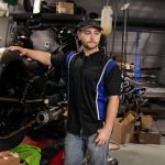 Milwaukee Motorcycle Clothing Co. Men’s Blk/Blue Mechanic Work Shirt – w / Reflective Strip, Rider‑Built MDM11609 - Image 5