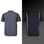 Milwaukee Motorcycle Clothing Co. Men’s Blk/Grey Mechanic Work Shirt – w / Reflective Strip, Rider‑Built MDM11612 - Image 8