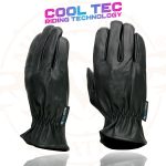 Milwaukee Leather MG7596 Men’s Black Leather Motorcycle Rider Unlined Gloves w/ Cool-Tec Leather Treatement - Image 4