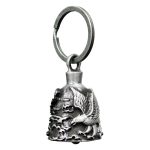 Milwaukee Leather MLB9005 ‘Eagle’ Motorcycle Good Luck Bell | Key Chain Accessory for Bikers - Image 2