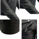 Milwaukee Leather MLL2525 Women’s Black Leather Lightweight Lace to Lace Jacket - Image 13