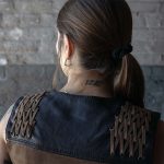 Milwaukee Leather Women’s MLL4509 Smoocher Two Tone Crazy Horse Brown and Black Leather Club Style Motorcycle Vest - Image 6