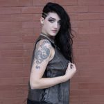 Milwaukee Leather Women’s Distress Brown Leather V-Neck Motorcycle Rider Vest with Side Lace MLL4531 - Image 5