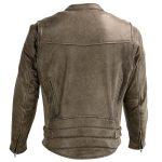 Milwaukee Leather MLM1503 Men’s Distressed Brown Racer Motorcycle Vented Leather Rider Jacket - Image 10
