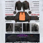 Milwaukee Leather MLM1526 Men’s Stay Cool Black Premium Leather Sporty Motorcycle Jacket w/ Cool-Tec Leather Treatement - Image 4