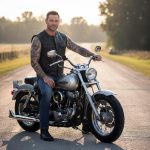 Milwaukee Motorcycle Clothing Co. Men’s Low-Key Premium Black Leather Club Style Biker Vest MMC30000 - Image 6
