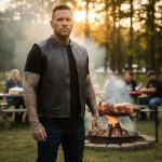 Milwaukee Motorcycle Clothing Co. Men’s Rocker Black Leather Premium Club Style Riders Vest MMC30002 - Image 6
