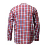 Milwaukee Leather MNG11670 Men’s Red, Blue and White Long Sleeve Cotton Flannel Shirt - Image 2