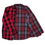 MMCC Men’s Ricochet Reversible Flannel Shirt – 100% Cotton Snap Front Plaid w/ Chest and Hand Pockets – MNG11803 - Image 10