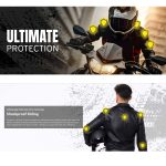 Milwaukee Leather MP7908 5-PC CE-Approved Motorcycle Armor for Shoulder, Elbow and Back| Armor for Motorcycle Jackets - Image 2