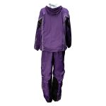 Milwaukee Leather MPL9607 Women’s Purple Water Resistant Rain Suit w/ Reflective Material and Hoodie - Image 2