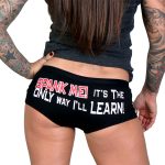 Hot Leathers PTB7081 Spank Me Funny Boy Shorts - Image 2