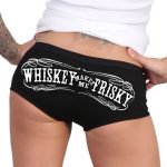 Hot Leathers Whiskey Makes Me Frisky Boy Shorts PTB7554 - Image 2