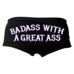 Hot Leathers Ladies Badass Boy Shorts PTB7579 - Image 2