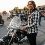 Milwaukee Leather Men’s Othello Black & White Plaid Hooded Riding Shirt w/ CE Armor & Aramid Fiber Panels – MPM1629 - Image 8